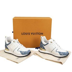 Louis Vuitton Run Away Blue Jeans Ladies Sneaker